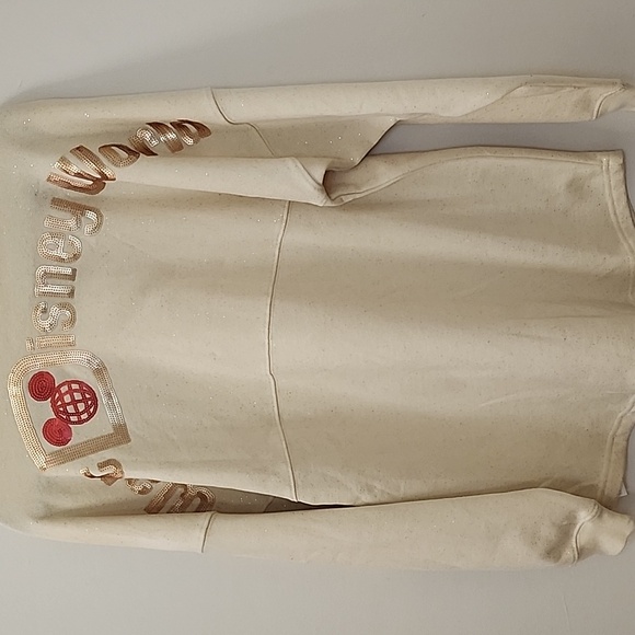 Disney Parks Mickey Walt Disney World Sequined Holiday Spirit Jersey Size S - Picture 13 of 16